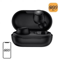 Słuchawki TWS QCY T27 (czarne). Czarne słuchawki bluetooth QCY. Za 45.00 zł.