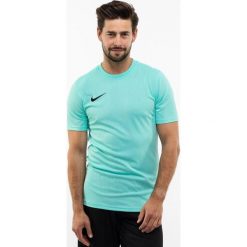 Koszulka sportowa męska Nike Dry Park VII JSY SS. Zielone t-shirty sportowe męskie Nike, m, bez wzorów, sportowe, bez ramiączek. Za 81.94 zł.