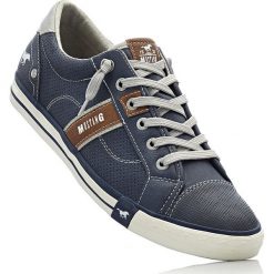 Sneakersy Mustang bonprix ciemnoniebieski. Buty sportowe na co dzień męskie marki bonprix. Za 189.99 zł.