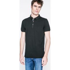 Brave Soul - Polo. Czarne koszulki polo męskie Brave Soul, z bawełny, polo, z krótkim rękawem. W wyprzedaży za 29.90 zł.