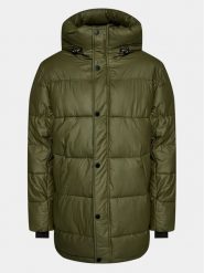 INDICODE Kurtka zimowa Declan 15-721 Zielony Regular Fit. Zielone kurtki męskie INDICODE, na zimę, m, bez wzorów, z syntetyku, bez ramiączek, bez kaptura. Za 439.99 zł.