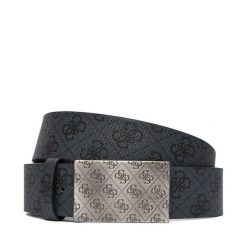 Pasek Męski Guess. Niebieskie paski męskie Guess, z aplikacjami. Za 239.99 zł.