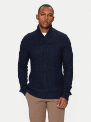 S.Oliver Sweter 2152201 Granatowy Regular Fit. Niebieskie kardigany męskie S.Oliver, m, bez wzorów, z bawełny, bez ramiączek. Za 269.99 zł.