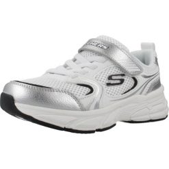 Buty SKECHERS RETRO GRAPH Biały. Białe buty trekkingowe męskie Skechers, bez wzorów, z syntetyku, bez zapięcia, trekkingowe, skechers sport. Za 216.99 zł.