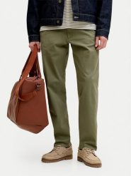 Jack & Jones Chinosy Kane 12268490 Zielony Regular Fit. Zielone eleganckie spodnie męskie Jack & Jones, bez wzorów, z bawełny. Za 179.99 zł.