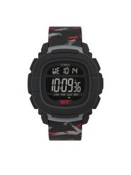 Timex Zegarek UFC Strength Shock XL TW2V85200 Czarny. Czarne, analogowe zegarki męskie Timex. Za 409.99 zł.