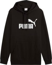 Bluza męska Puma ESS No.1 Logo Hoodie FL czarna 682570 01 2XL. Czarne bluzy nierozpinane męskie Puma, m, bez wzorów, bez ramiączek, bez kaptura. Za 346.44 zł.