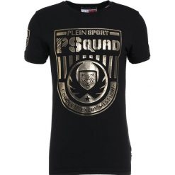 Plein Sport ROUND NECK Tshirt z nadrukiem black/gold. T-shirty męskie marki Plein Sport. W wyprzedaży za 503.40 zł.