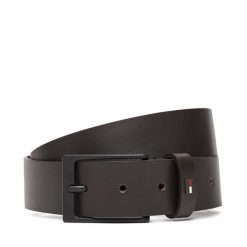 Pasek Męski Tommy Hilfiger. Brązowe paski męskie Tommy Hilfiger, bez wzorów. Za 179.99 zł.