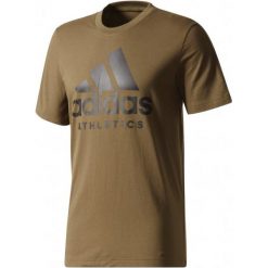 Adidas Koszulka Sid Branded Tee Trace Olive M. T-shirty sportowe męskie marki New Balance. W wyprzedaży za 79.00 zł.