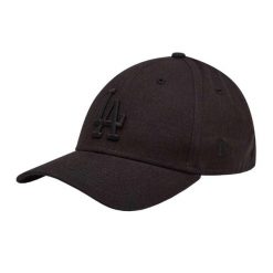 Czapka Z Daszkiem 9Forty Los Angeles Dodgers. Czarne czapki męskie New Era, bez wzorów, sportowe. Za 165.99 zł.