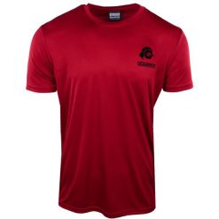 Funkcjonalna koszula sportowa Outdoor Szybkoschnąca. Czerwone t-shirty sportowe męskie GUGGEN MOUNTAIN, l, bez wzorów, z poliesteru, sportowe, bez ramiączek. W wyprzedaży za 179.81 zł.