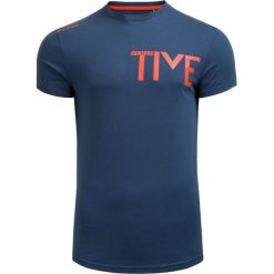 T-shirt męski TSM601 - GRANATOWY - Outhorn. T-shirty męskie marki Outhorn. W wyprzedaży za 24.49 zł.
