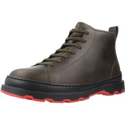 Buty CAMPER BRUTUS Zielony. Zielone buty zimowe męskie Camper, bez wzorów, ze skóry, sportowe, bez obcasa, bez zapięcia. Za 808.79 zł.