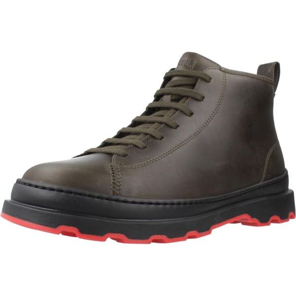 Buty CAMPER BRUTUS Zielony. Zielone buty trekkingowe męskie Camper, bez wzorów, ze skóry, bez zapięcia, trekkingowe. Za 808.79 zł.