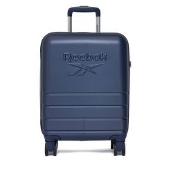 Walizka kabinowa Reebok. Niebieskie walizki męskie Reebok, bez wzorów. Za 259.99 zł.
