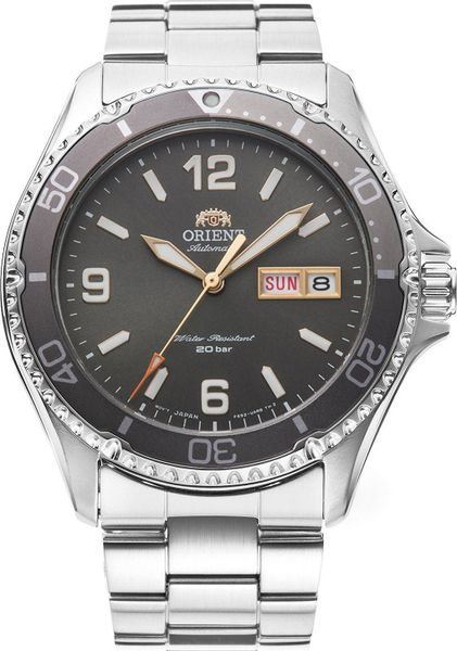 Zegarek Orient Zegarek męski Orient RA-AA0819N19B srebrny. Szare zegarki męskie Orient, srebrne. Za 1,387.99 zł.