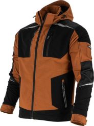BLUZA STRETCH BRĄZOWO-CZARNA, "L", CE, LAHTI. Brązowe bluzy nierozpinane męskie Lahti Pro, l, bez wzorów, bez ramiączek, bez kaptura. Za 263.87 zł.