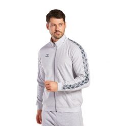 Kurtka dresowa Erima Essential Team. Szare kurtki męskie Erima, xl, bez wzorów, z dresówki, retro, bez ramiączek, bez kaptura. W wyprzedaży za 242.00 zł.