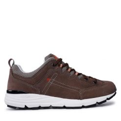 Trekkingi Olang. Brązowe buty trekkingowe męskie Olang, bez wzorów, sportowe, bez obcasa, bez zapięcia. Za 739.99 zł.