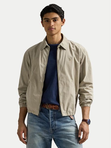 Polo Ralph Lauren Kurtka przejściowa 710961831003 Beżowy Regular Fit. Brązowe kurtki męskie Polo Ralph Lauren, m, bez wzorów, z bawełny, bez ramiączek, bez kaptura. Za 689.00 zł.