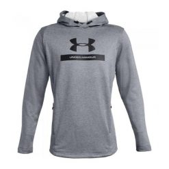 Bluza turystyczna męska Under Armour MK1 Terry. Szare bluzy nierozpinane męskie Under Armour, m, bez wzorów, z dresówki, sportowe, bez ramiączek, z kapturem. Za 157.55 zł.