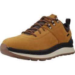Buty GEOX U SPHERICA ACTIF X2 Żółty. Żółte buty trekkingowe męskie Geox, bez wzorów, ze skóry, bez zapięcia. Za 679.60 zł.