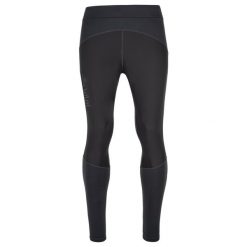 Męskie legginsy do biegania Kilpi KARANG-M. Szare legginsy męskie Kilpi, m, bez wzorów, do biegania. Za 256.81 zł.