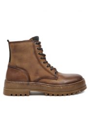 Pepe Jeans Trapery PMS50258 Brązowy. Brązowe buty zimowe męskie Pepe Jeans, bez wzorów, z jeansu, bez obcasa, bez zapięcia. Za 589.99 zł.