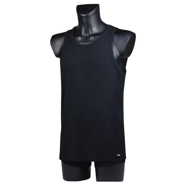 Tank Top. Czarne bielizna termoaktywna męska Fila, m, bez wzorów, bez ramiączek. Za 143.99 zł.