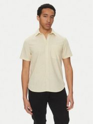 Blend Koszula 20718401 Beżowy Regular Fit. Brązowe koszule męskie Blend, m, bez wzorów, z bawełny, bez kołnierzyka, bez ramiączek. Za 109.99 zł.