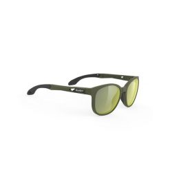 Okulary Rudy Project LIGHTFLOW B OLIVE MATTE - Laser Green. Zielone okulary przeciwsłoneczne męskie Rudy Project, bez wzorów, sportowe. Za 700.00 zł.