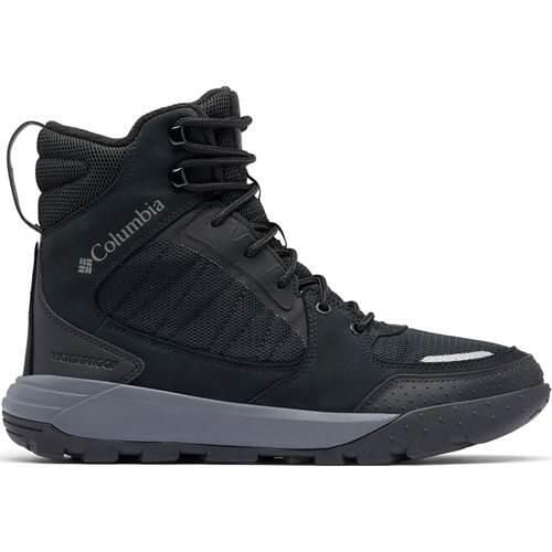 Buty trekkingowe męskie Columbia Portlander Infinity Waterproof. Czarne buty trekkingowe męskie Columbia, bez wzorów, z materiału, za kostkę, bez zapięcia, trekkingowe. Za 581.00 zł.