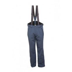 Spodnie narciarskie softshell Peak Mountain Capello. Niebieskie spodnie narciarskie i snowboardowe męskie Peak Mountain, bez wzorów, z softshellu, narciarskie. W wyprzedaży za 383.00 zł.