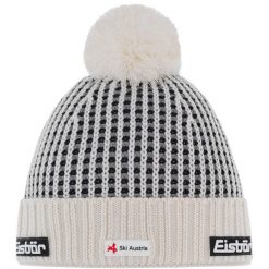 Czapka Eisbar Flow OS Pompon MÜ RL SKA. Białe czapki męskie Eisbar, bez wzorów, sportowe. Za 217.00 zł.