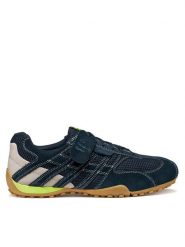 Geox Sneakersy U Snake Original U55MNA 02214 C4002 Granatowy. Niebieskie buty sportowe na co dzień męskie Geox, m, bez wzorów, ze skóry, bez ramiączek, bez kaptura. Za 499.99 zł.