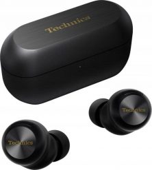 Technics wireless earbuds EAH-AZ100E-K, black. Czarne słuchawki bluetooth Technics. Za 1,268.99 zł.