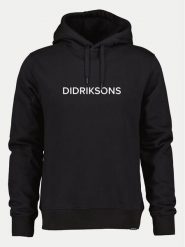Didriksons Bluza Ven 505550 Czarny Regular Fit. Czarne bluzy nierozpinane męskie Didriksons, l, bez wzorów, z bawełny, bez ramiączek, bez kaptura. Za 219.99 zł.
