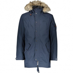 Parka funkcyjna "Hugo" w kolorze granatowym. Parki męskie marki SOLOGNAC. W wyprzedaży za 318.95 zł.