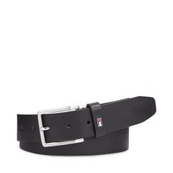 Pasek Męski Tommy Hilfiger. Czarne paski męskie Tommy Hilfiger, bez wzorów. Za 289.99 zł.