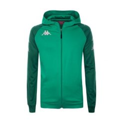 Kurtka Kappa Tortona. Zielone kurtki męskie Kappa, m, bez wzorów, sportowe, bez ramiączek, bez kaptura. Za 221.25 zł.