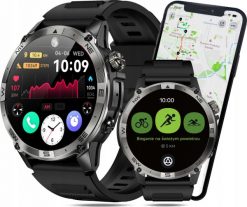 Smartwatch Wenom Smartwatch Wenom Explorer czarny. Czarne zegarki smartwatch Wenom. Za 349.00 zł.