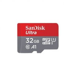 Karta pamięci SanDisk Ultra Android microSDXC 32GB 120MB/s A1 Cl.10 UHS-I (SDSQUA4-032G-GN6MA). Drony SanDisk. Za 29.99 zł.