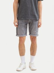 Tom Tailor Denim Szorty jeansowe 1041433 Szary Slim Fit. Szare szorty męskie Tom Tailor Denim, bez wzorów, z bawełny. Za 129.99 zł.