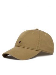 Tommy Hilfiger Czapka z daszkiem Th Flag Soft 6 Panel Cap AM0AM14099 Khaki. Brązowe czapki męskie Tommy Hilfiger, bez wzorów, z bawełny. Za 169.99 zł.