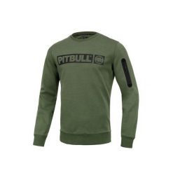 Bluza męska Pitbull Beyer. Zielone bluzy nierozpinane męskie PITBULL, m, bez wzorów, sportowe, bez ramiączek, bez kaptura. Za 239.00 zł.