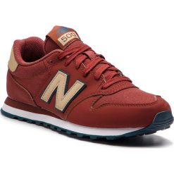 Sneakersy NEW BALANCE - GM500CRN Bordowy. Buty sportowe na co dzień męskie marki New Balance. Za 279.99 zł.