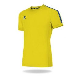 Kelme Camiseta Global Amarillo Unisex. Żółte bielizna termoaktywna męska Kelme, bez wzorów, bez ramiączek, do piłki nożnej. Za 75.25 zł.