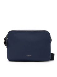 Calvin Klein Saszetka Business Tech Camera Bag K50K512912 Granatowy. Niebieskie saszetki męskie Calvin Klein, bez wzorów, z materiału. Za 249.99 zł.