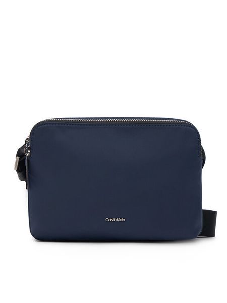 Calvin Klein Saszetka Business Tech Camera Bag K50K512912 Granatowy. Niebieskie saszetki męskie Calvin Klein, bez wzorów, z materiału. Za 249.99 zł.
